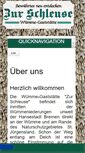 Mobile Screenshot of geffken-zur-schleuse.de